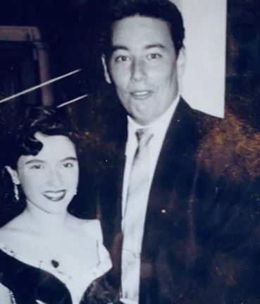 Judy Sandler with her late husband Stanley Sandler